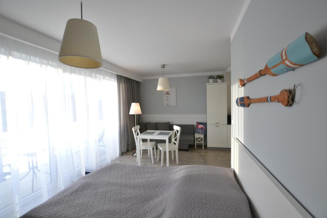 Darlowko Apartament Morski Buitenkant foto
