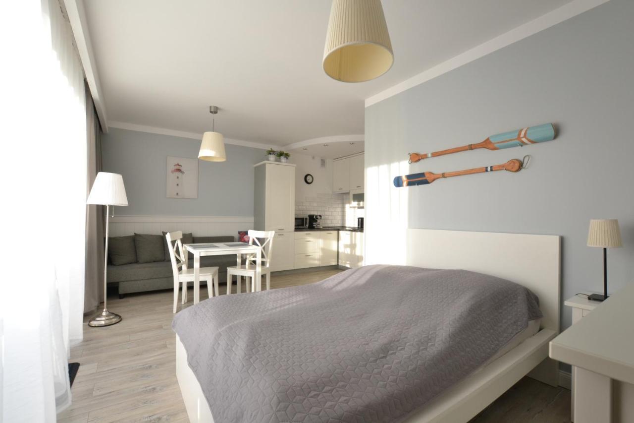 Darlowko Apartament Morski Buitenkant foto