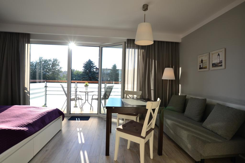 Darlowko Apartament Morski Buitenkant foto