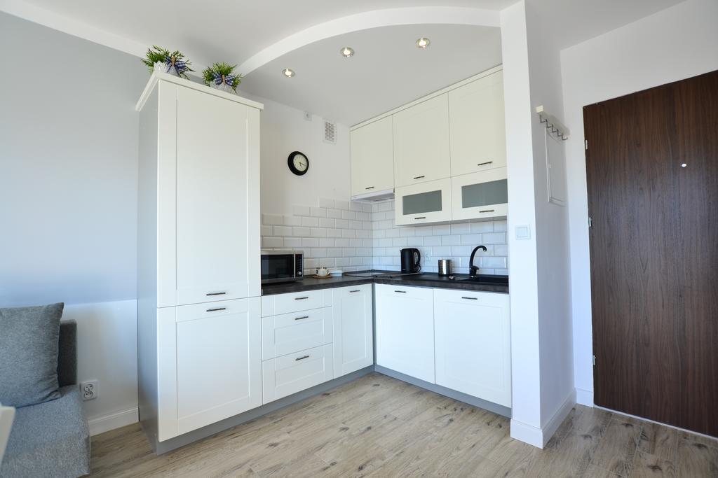 Darlowko Apartament Morski Buitenkant foto