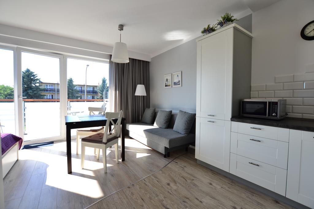 Darlowko Apartament Morski Buitenkant foto